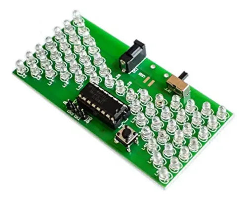 2 Kits de Reloj de Arena Electrónico LED 5V con Placa de 84 x 40 mm | Grado B