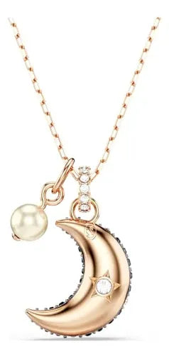 Collar con Adorno de Luna Incrustado | Grado B