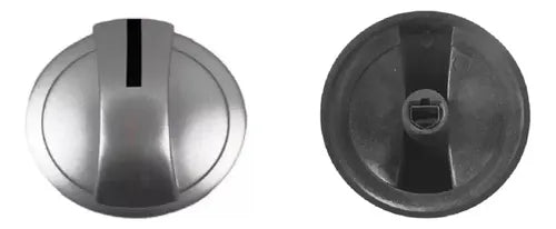 Perilla para Estufa Mabe Plata 222D2436 Juego 6 Pzas | Grado B