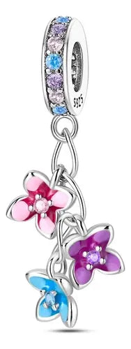 Dije Charm de San Valentín para Pulsera Color Plateado | Grado B