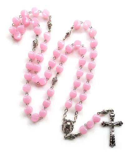 Collar Rosario con Crucifijo de Cuentas | Grado B