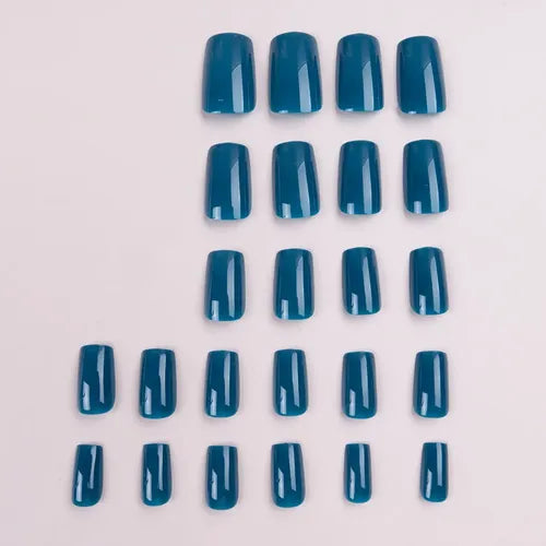 24 Uñas Postizas de Presión Modelo BT031 | Grado B