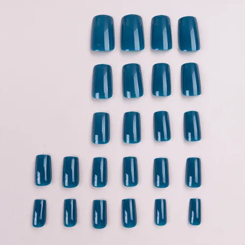 24 Uñas Postizas de Presión Modelo BT014 | Grado B