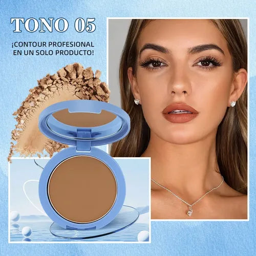 Base de Maquillaje en Polvo Compacto Fijador Matte Tono 01 | Grado B