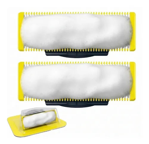 2piezas Repuesto Cuchilla para One Blade QP2724/26X/210X Verde | Grado B