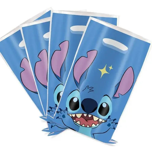 Bolsas Dulces Stitch The Hedgeh Para Fiesta Infantil 12pcs