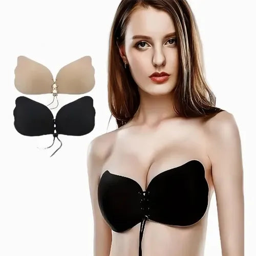 BRA BRASIER STRAPLESS PUSH UPS INVISIBLE FULL 3