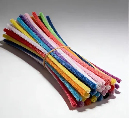 Limpiapipas de Colores Surtidos Mate Paquete C/100 Piezas | Grado B