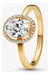 Anillo Pandora Original Doble Halo Brillante . | Meses sin interés