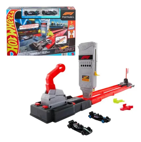Hot Wheels Racing Pista Desafío de Salidas con Curvas y Rectas para Carreras Emocionantes, para Niños DE 3 Años en Adelante Multicolor | Grado A