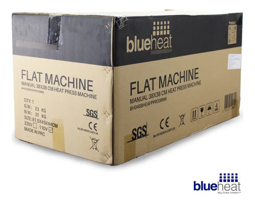 BLUE HEAT 38X38 PRO PARA SUBLIMAR COLOR AZUL GRADO B