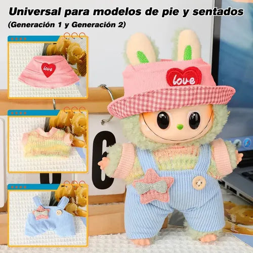 Ropa de Peluche para Muñeca Coleccionable | Grado B