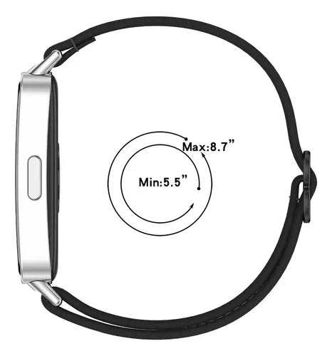 3 Correas de Nylon y Silicona con Funda para Huawei Band 8 y 9 | Grado B