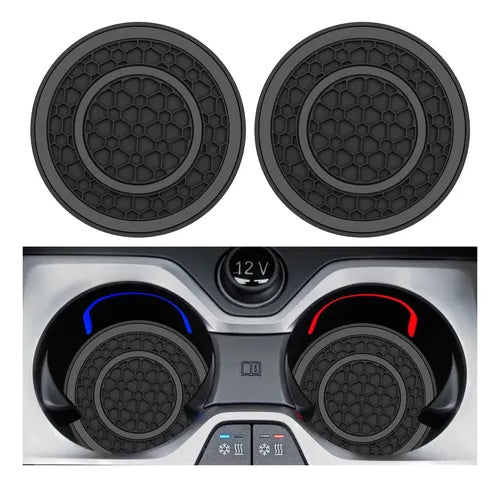 2 Posavasos para Portavasos de Automóvil | Grado B