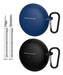 Funda para Huawei Freebuds 7I Case Silicona Carcasa Protectora 2piezas + Limpiador Color Negro/azul | Grado B