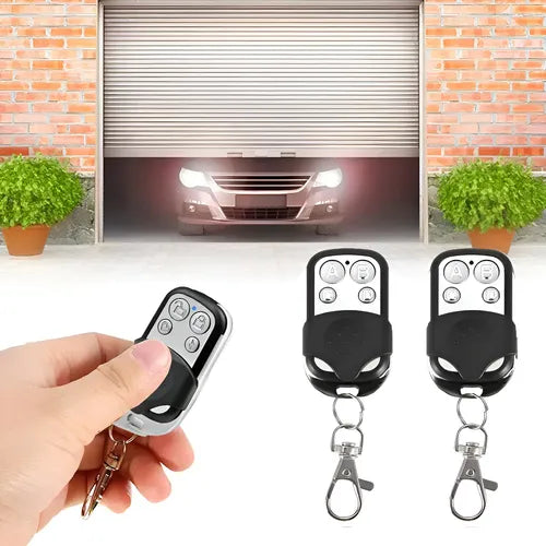 4 Controles para Portón Eléctrico y Puerta Automática Negro | Grado B