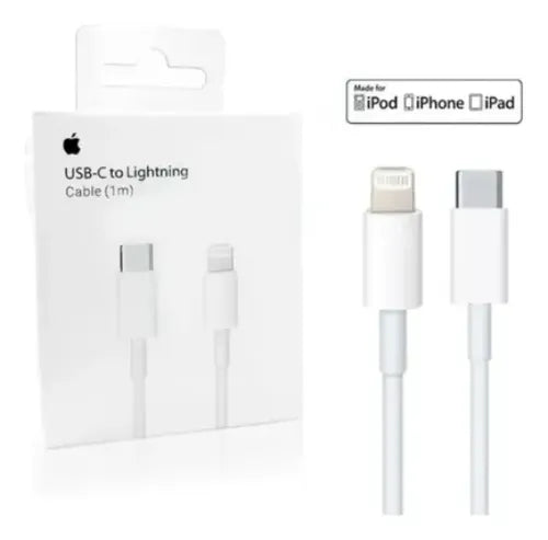 Cable USB 2.0 Compatible con iPhone A1703 Blanco con Entrada USB Salida Lightning - Distribuidor Autorizado | Grado B