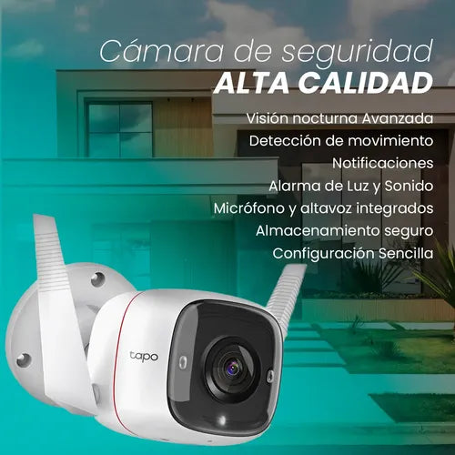 Cámara de Seguridad Tp-link Tapo C310 V1 Tapo Smart Color Blanco | Grado B