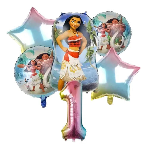 Set de Globos de Aluminio para Decoración de Fiesta Color Azul | Grado B