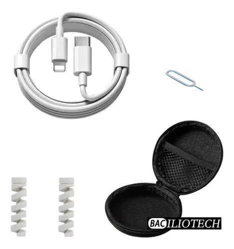 2M Cable para iPad iPhone 5 6 7 8 X Se 11 12 13 14 de Carga Rápida Conjunto | Grado B