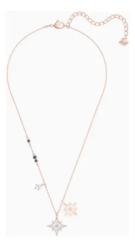 Collar con Colgante de Estrella y Cristal | Grado B