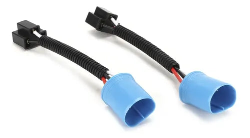 2 Conectores de Arnés de Cables 9007 Macho a H4 9003 Hembra | Grado B