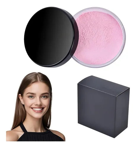 Base de Maquillaje en Polvo Compacto Fijador Matte para Piel Grasa | Grado B