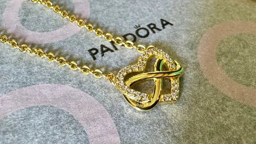 Collar de 50 cm con Dije Color Dorado | Grado B