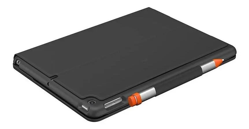 FUNDA CON TECLADO SLIM FOLIO PARA IPAD BLUETOOTH LOGITECH GRADO B