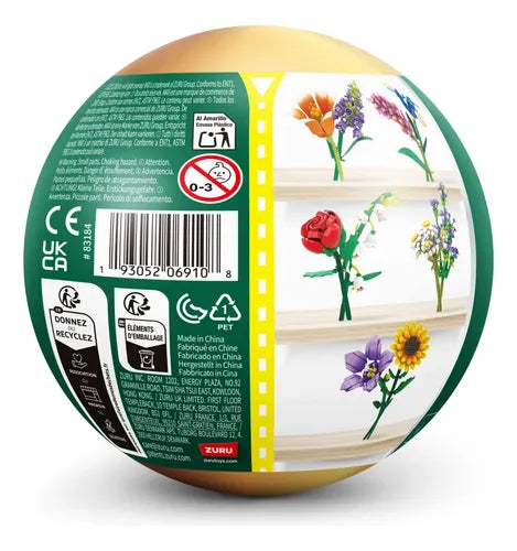 Zuru® Max Premium Flowers Persicaria y Lirio Flores Armables 232 Persicaria y Lirio | Grado A