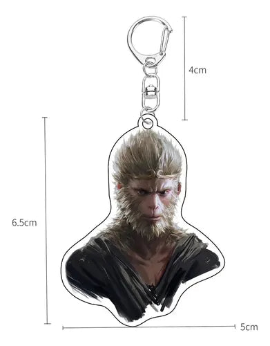 LLAVERO COLGANTE DE ACRÍLICO WUKONG | LLAVERO BLACK MYTH: WUKONG
