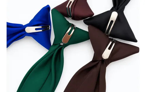 Juego de Corbata con Nudo Estilo Británico para Niños y Niñas | Grado B