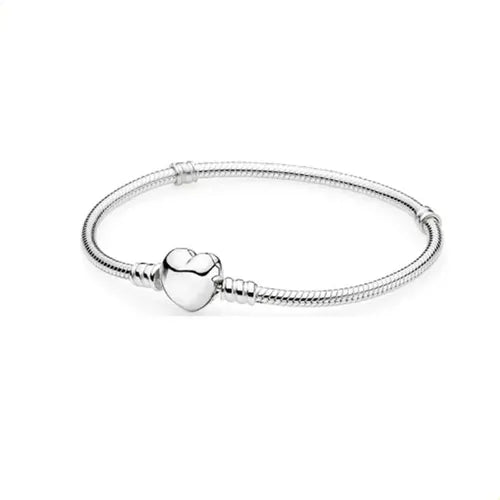 PULSERA CON CIERRE DE CORAZÓN PAVÉ590727CZ 16CM SIN CAJA 1