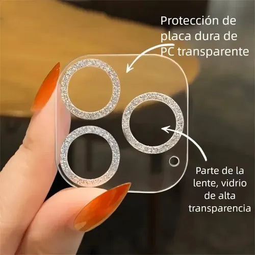 MICA PROTECTORA LENTE CÁMARA PARA IPHONE11 12 13 14 15 16 17 4