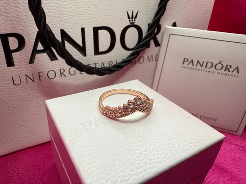 ANILLO DESEO PRINCESA COLOR DORADO ROSA