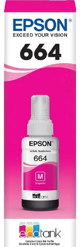 Botella Epson Ecotank T664 Magenta Serie L 70ML (T664320-AL) | Grado B