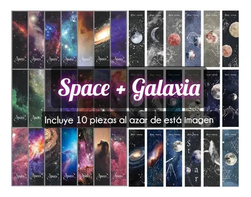 10 Marcapáginas que Brillan en la Oscuridad Modelo 3362 | Grado B