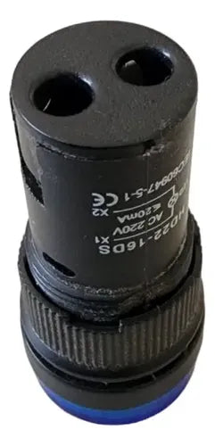 FOCO PILOTO LED 16MM AZUL