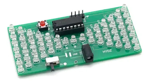 2 Kits de Reloj de Arena Electrónico LED 5V con Placa de 84 x 40 mm | Grado B