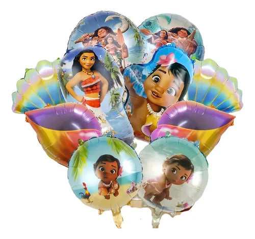 Set de Globos de Aluminio para Decoración de Fiesta Color Azul | Grado B