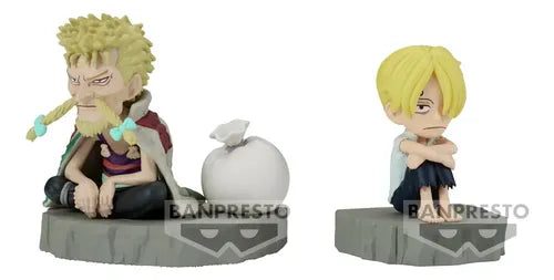 Banpresto One Piece Sanji & Zeff Wcf Log Stories Fig | Grado A