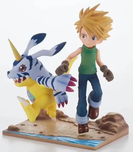 Figura de Acción Yamato y Gabumon Anime 18975 DE Banpresto Digimon Adventures | Grado A