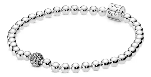 Pulsera De Cuentas Pandora Cuentassencillas Con Densas
