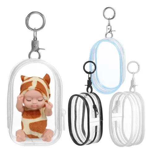 Bolsa de Exhibición Transparente para Figuras Llavero 18 CM | Grado B