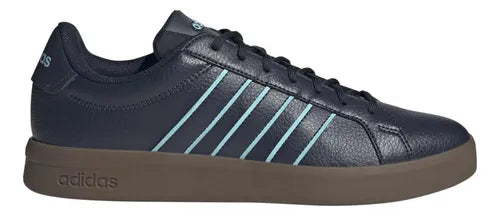 Tenis adidas Grand Court Base Hombre Negro HQ0070 Talla 28.5 MX | Grado A