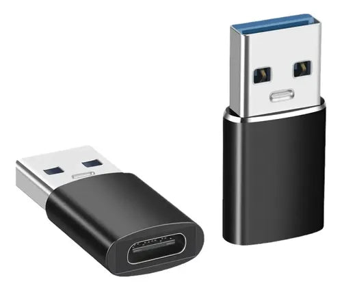 Adaptador USB C Macho a Hembra de la Cruz CUJA97 Negro | Grado B