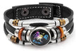 Pulsera de los 12 Signos del Zodiaco que Brilla en la Oscuridad | Grado B