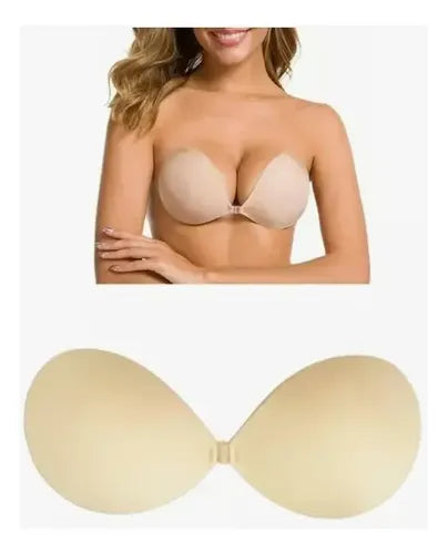 BRA BRASIER STRAPLESS PUSH UPS INVISIBLE FULL 3