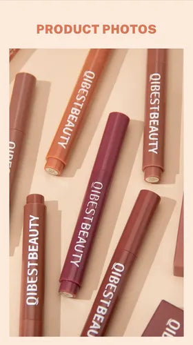 LÁPIZ LABIAL DE TEXTURA BRILLANTE DE TERCIOPELO MATE 6