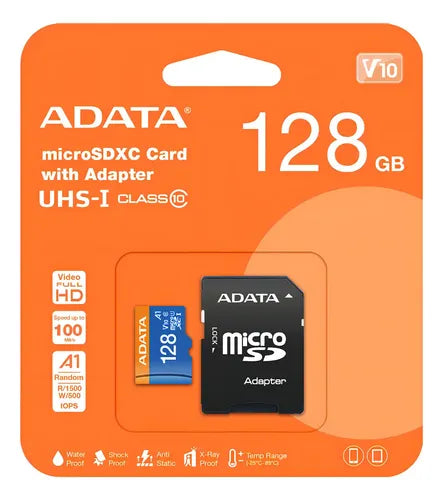 Tarjeta de Memoria Premier 128 GB Clase 10 | Grado B
